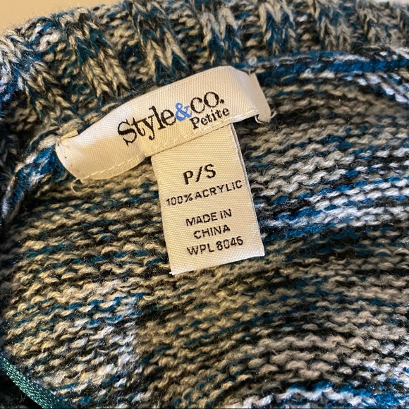 Style & Co Petite Sweater Top - Picture 12 of 12